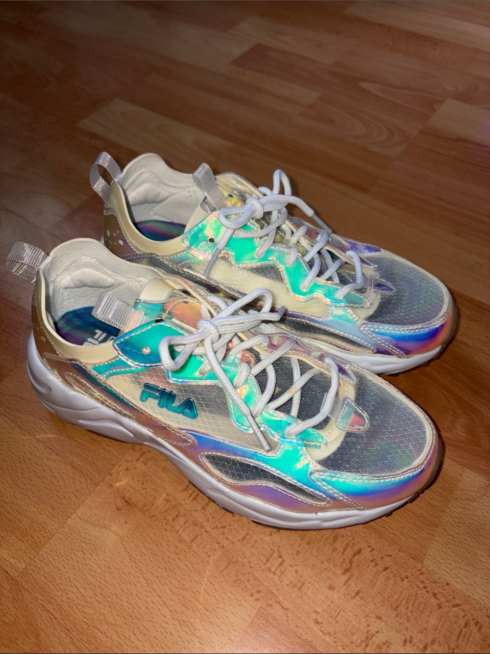 Fila Iridescent Holographic Sneakers